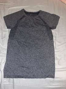 Athletic gray target shirt