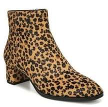 New Via Spiga Vinson‎ Genuine Calf Hair Cheetah Booties