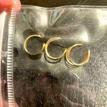 NWOT - Set of gold-tone ear cuffs in 3 different designs