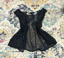 Victoria's Secret Lace Tank • Y2k Lace Babydoll Top