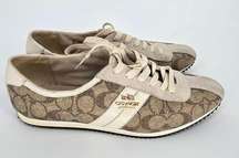 Coach Sneakers with logos Size 9.5