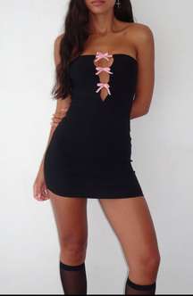 Bow Mini Dress