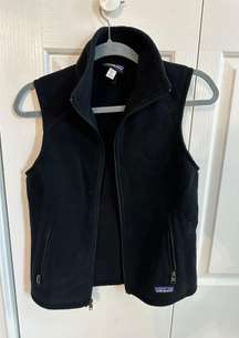 Fleece Vest Black