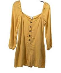 Society Amuse Yellow Liliana Romper