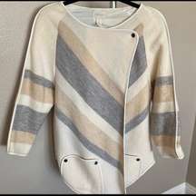 Chicos wrap sweater poncho size 1