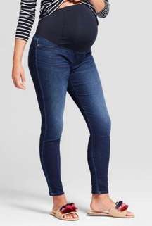 WOMEN'S Over Belly Skinny Maternity Jegging Jeans Ingrid & Isabel size 4/27R