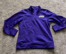 Augusta Sportswear JMU Pep Band Quarter Zip SIZE S