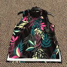 (JCPenney) brand Tropical Tank Top Sz M