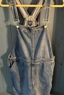 Gap Denim Overalls, Size Large