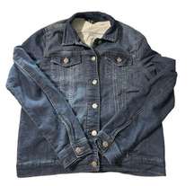 Buffalo women's small dark blue denim jacket