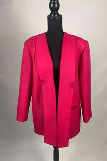 Matching set Pink skirt set suit jacket by Chad’s Row size 16