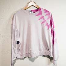 JoyLab Pink TyeDie Sweatshirt - Size Medium