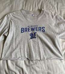 Milwaukee Brewers Cropped Tee