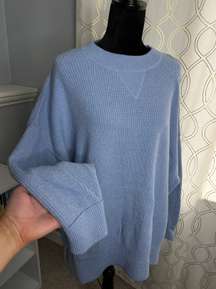 Oversized Pullover Crewneck Sweater