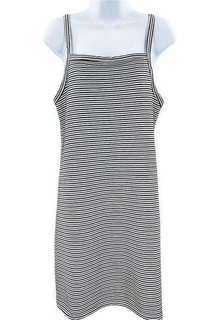 Kendall & Kylie Striped Sleeveless Dress L