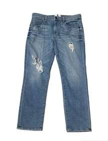 Parker Smith Straight Leg Cropped Jeans 29