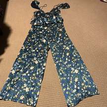 Amur silk wide leg jumpsuit perfect outfit size 12