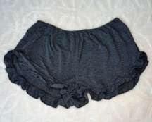 Pajama Shorts Dark Grey