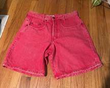 Vintage  Red Shorts