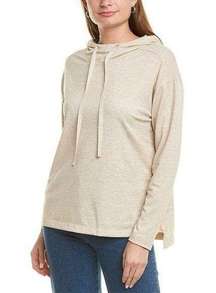 Max Studio Hooded French Terry Pullover XL NWT