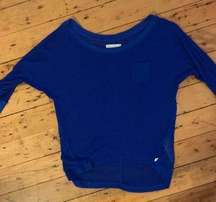 Gilly Hicks Knit Blue Tunic