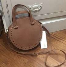 NWT Madison west tan circle boho crossbody bag