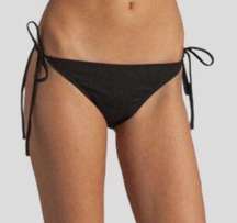 NEW Susana Monaco Black Tie String Bikini | Size Medium