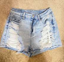 Distressed Mom Short