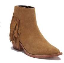 All Saints Salerno Fringe Boots Size 37 NWOB