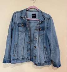 Cavalini Denim Collection Jean Jacket Large