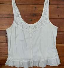 Gilly Hicks White Tank Top