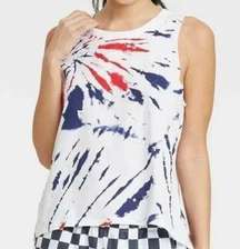 NWT Red White Blue Graphic Athletic Fit Tank Top Grayson Threads Size XXL