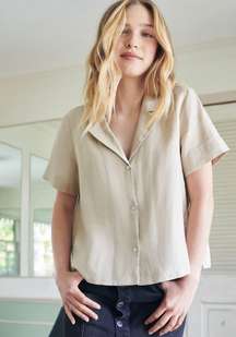 Button Down Linen Shirt