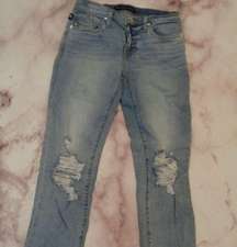 Rock & Republic Kaia Crop women's size 4 blue denim jeans