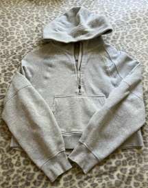 Scuba Oversized Half-Zip Hoodie