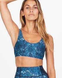 tie dye python sports bra Size Large