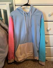 Colorful hoodie