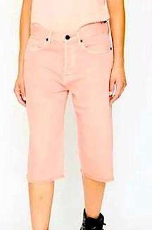 Sandrine Rose Pink Salmon Bermuda Shorts