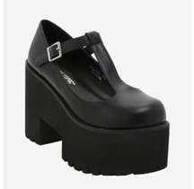 “Mary Jane” T Strap Platform Heels