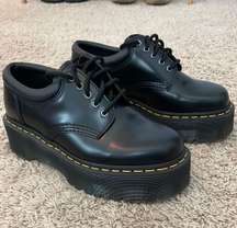 Doc Martens 8053 Leather Platform Casual Shoes