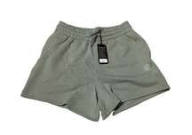 Allbirds Womens R&R Sweat Shorts Drawstring Hazy Pine Green Size M