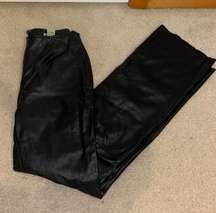 Leather pants