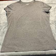 Womens Tek Gear Workout Shirt Gray size Large