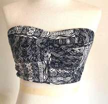 Nollie Tribal Print Bandeau