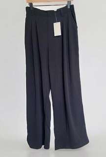 Black Waffle Work Pants Wide Leg Large Tall Sold Out