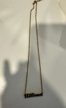 Gold Allison Necklace 