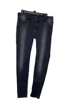 Charlotte Eskildsen Women Jeans Moon Legs Denim Designer Remix Stretch Black 32