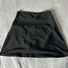 Black Buttery Soft Tennis Skirt