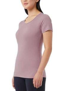 32 Degrees Women's Top Cool Short Sleeve T-shirt Athletic Activewear Size Med