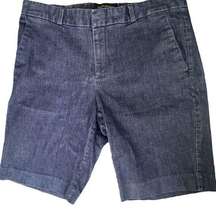 Banana Republic 10” Tailored Chambray Jean Shorts Sz 28/6